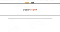 Desktop Screenshot of biosoftworld.com